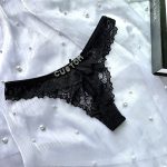 Lingerie Panties Lace Low Waist Pure Cotton G-String Women's Underwear - Image 6