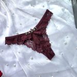 Lingerie Panties Lace Low Waist Pure Cotton G-String Women's Underwear - Image 8